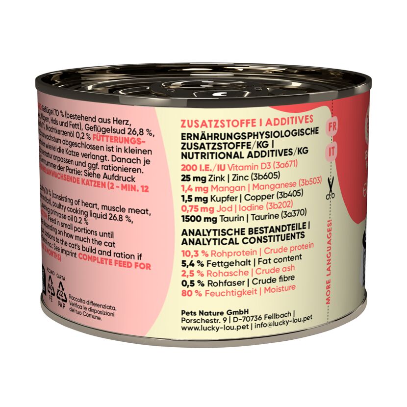 Katzenfutter Kitten Geflügel 200 g