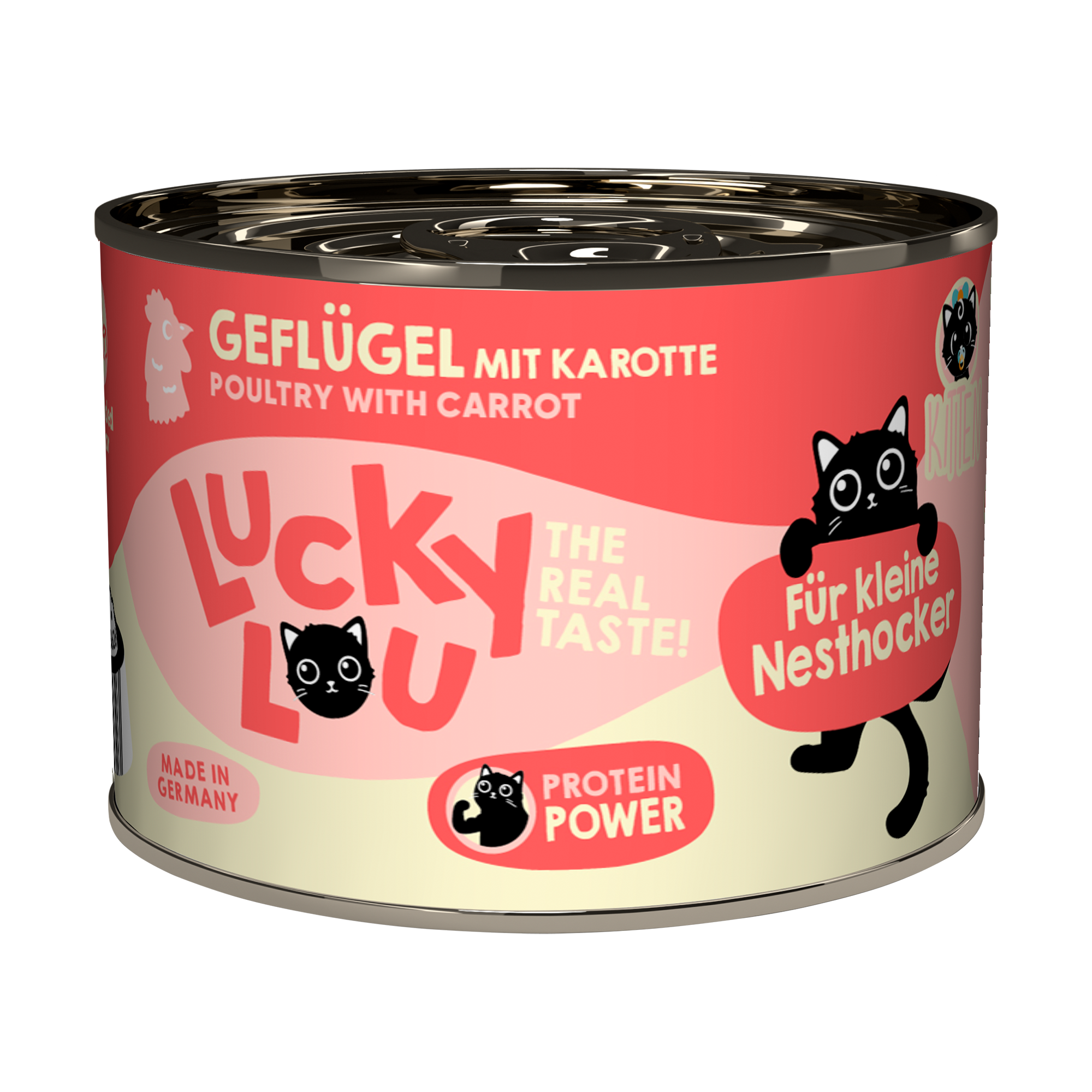Katzenfutter Kitten Geflügel 200 g