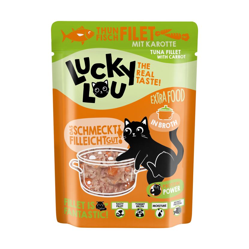 Katzenfutter Thunfisch Karotte in Broth 70 g