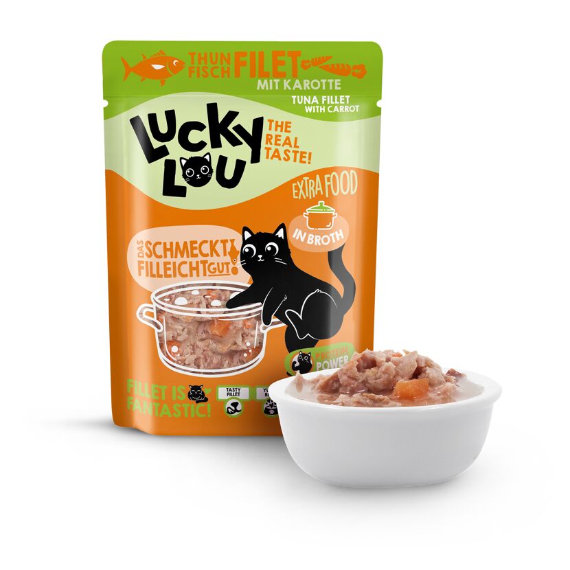 Katzenfutter Thunfisch Karotte in Broth 70 g