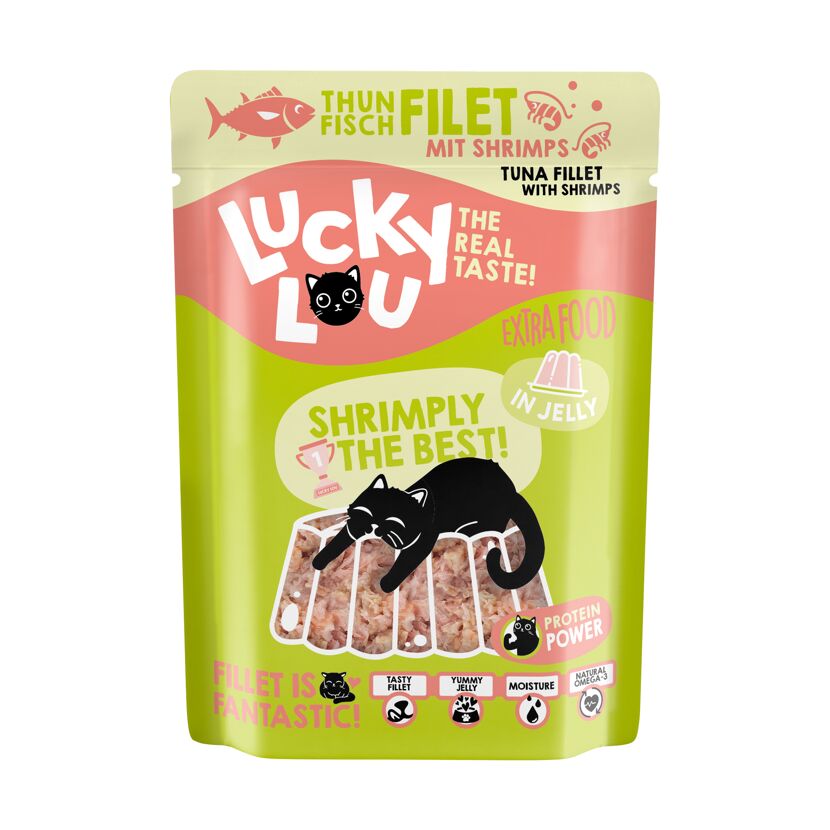 Katzenfutter Thunfisch & Shrimps in Jelly 70 g