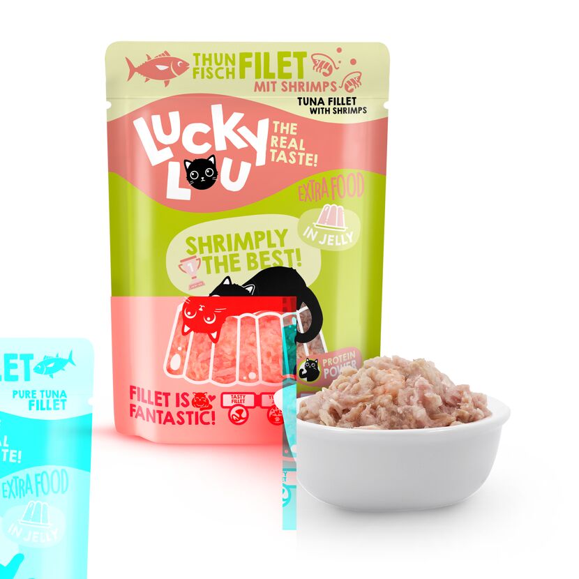 Katzenfutter Thunfisch & Shrimps in Jelly 70 g