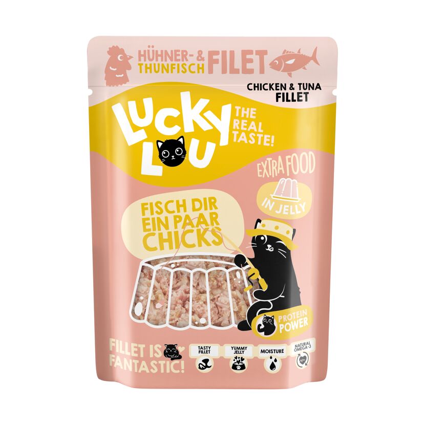 Katzenfutter Thunfisch & Hühnerfilet in Jelly 70 g