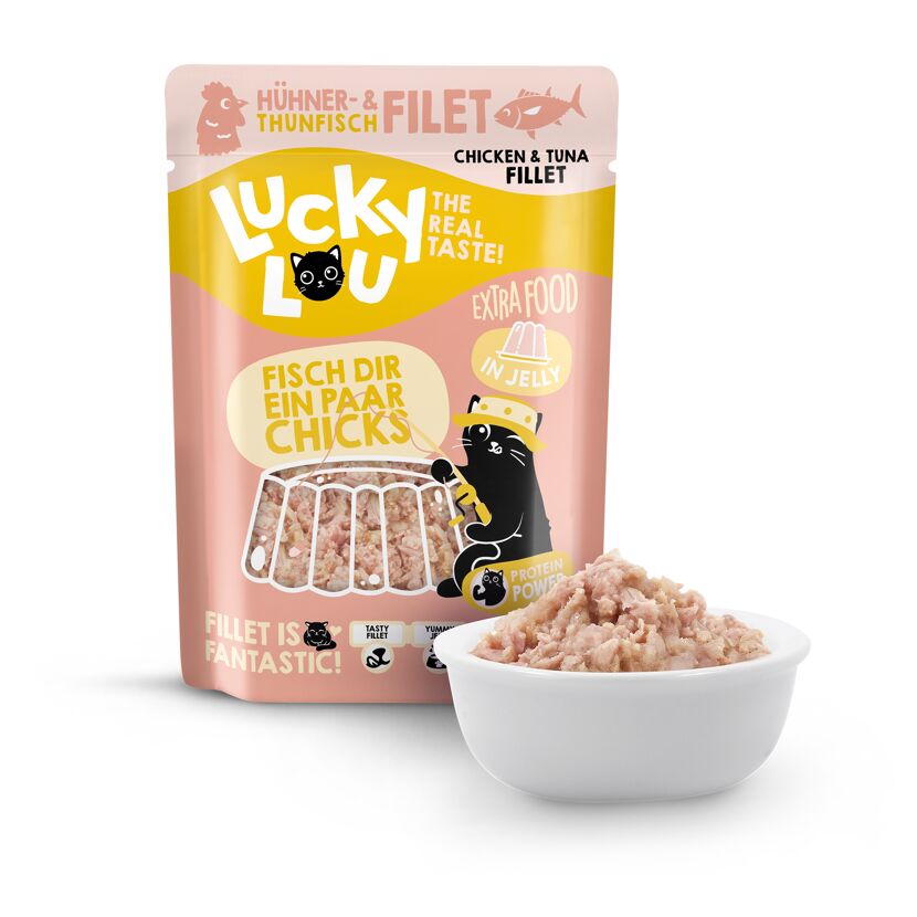 Katzenfutter Thunfisch & Hühnerfilet in Jelly 70 g