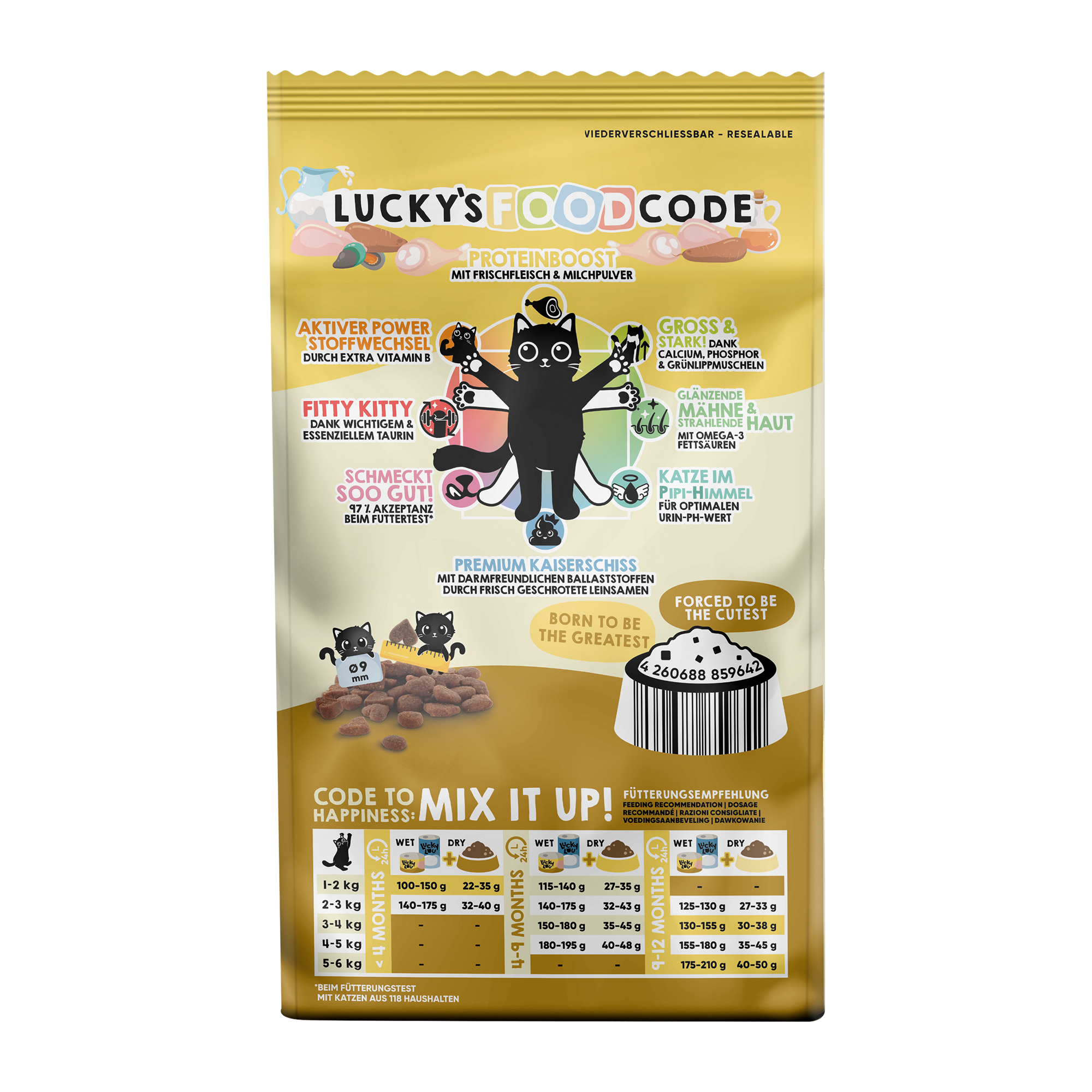 Katzenfutter Kitten Geflügel & Huhn 1,7 kg