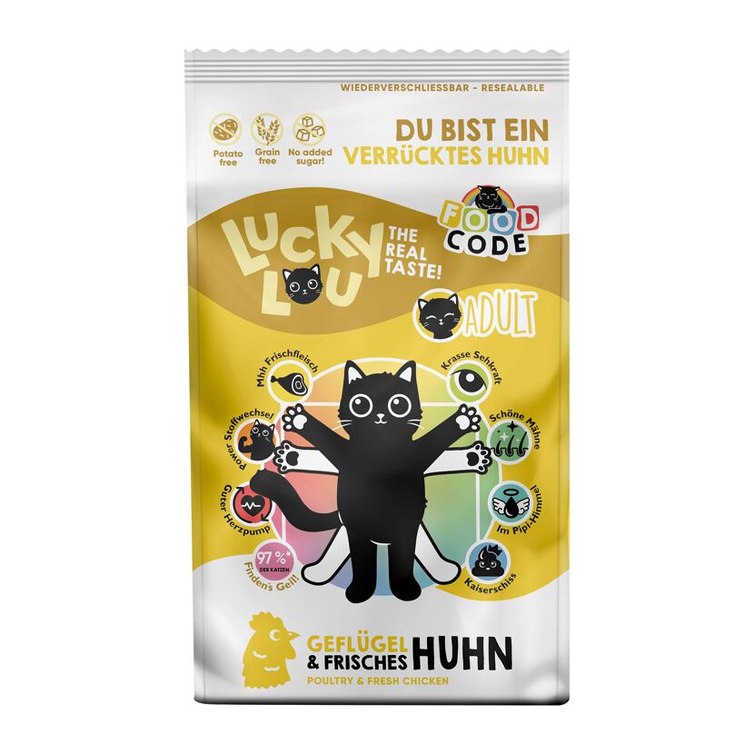 Katzenfutter Adult Geflügel & Huhn 1,7 kg