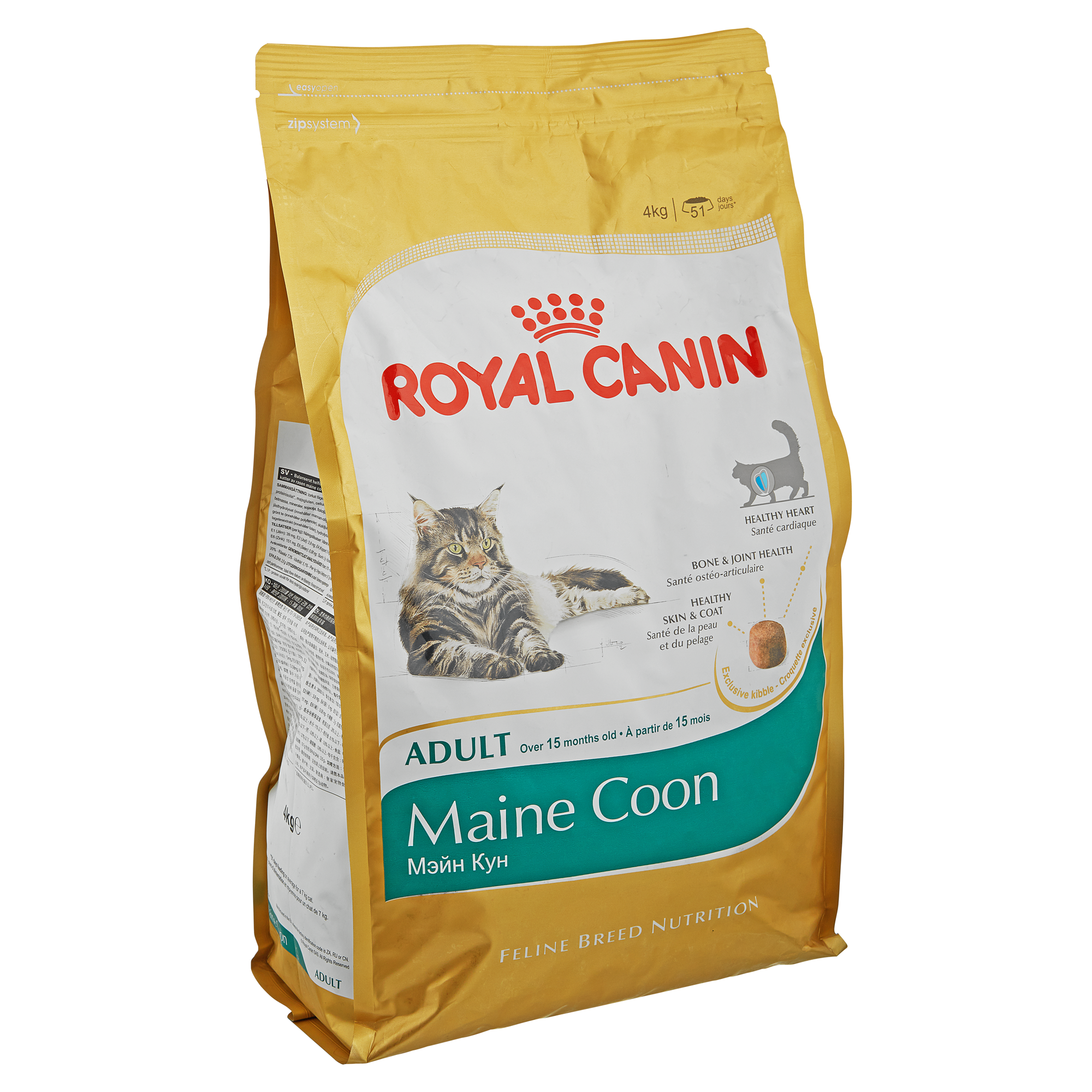 Katzentrockenfutter "Feline Breed Nutrition" Maine Coon Adult 4 kg + product picture