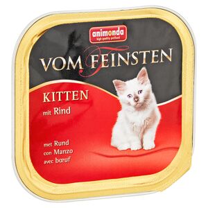 Katzennassfutter "Vom Feinsten" Kitten mit Rind 100 g