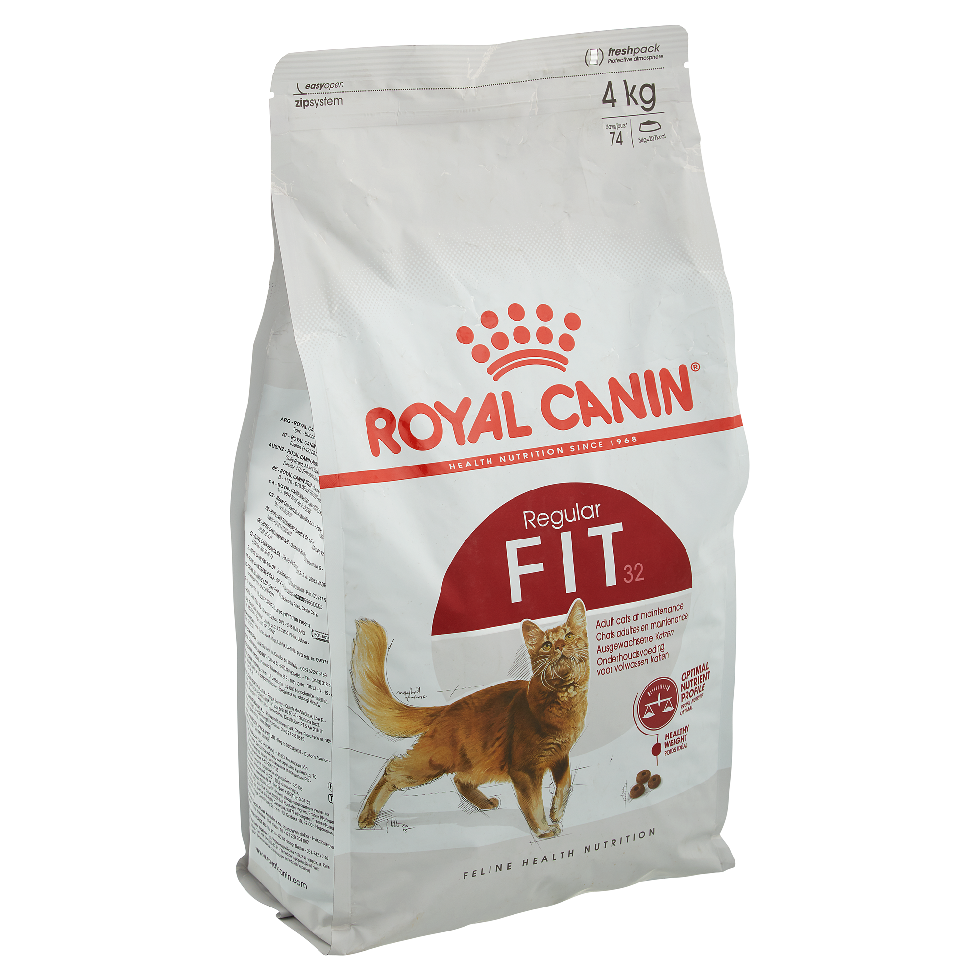 Katzentrockenfutter "Feline Health Nutrition" Regular Fit 32 4 kg + product picture
