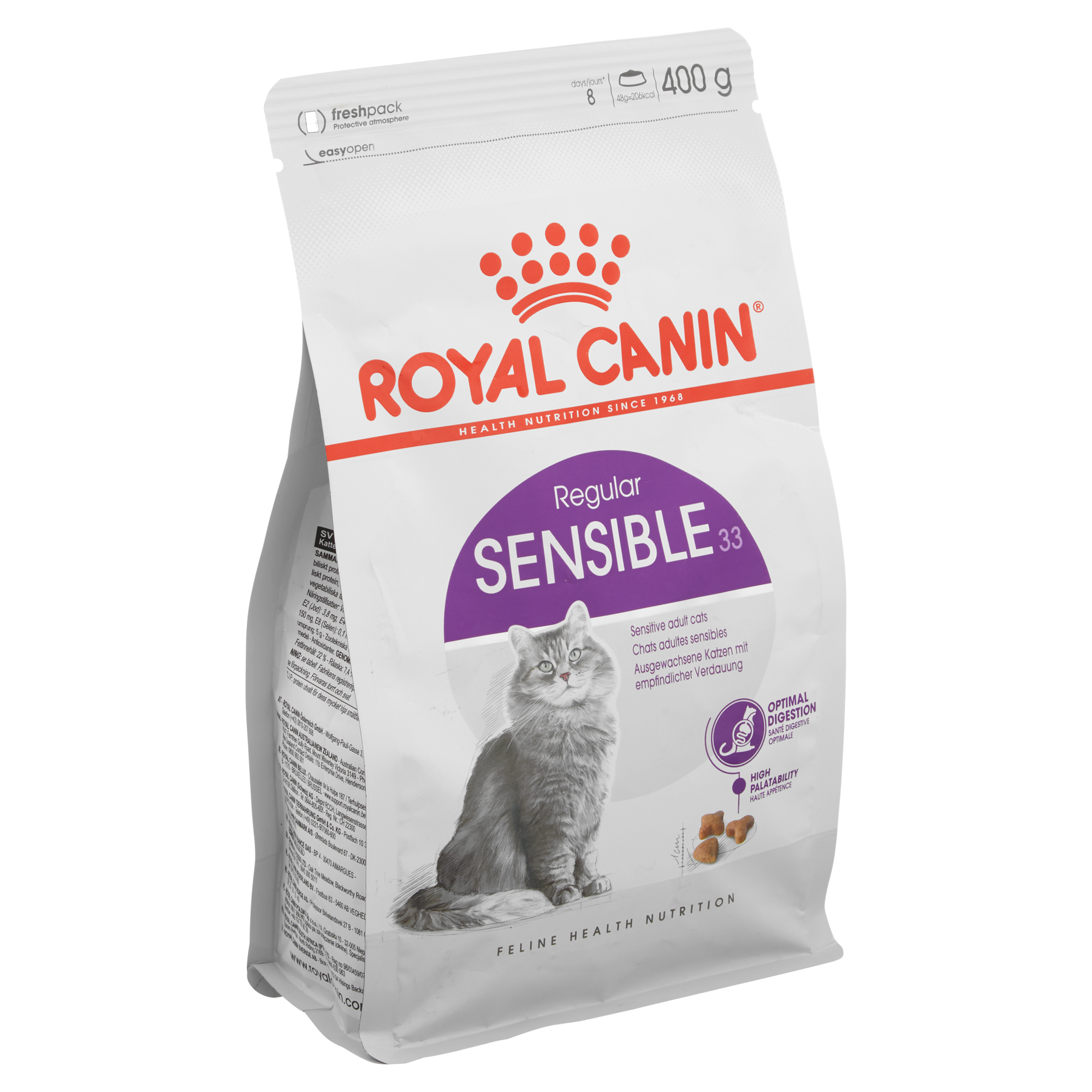Katzentrockenfutter "Feline Health Nutrition" Regular Sensible 33 0,4 kg + product picture