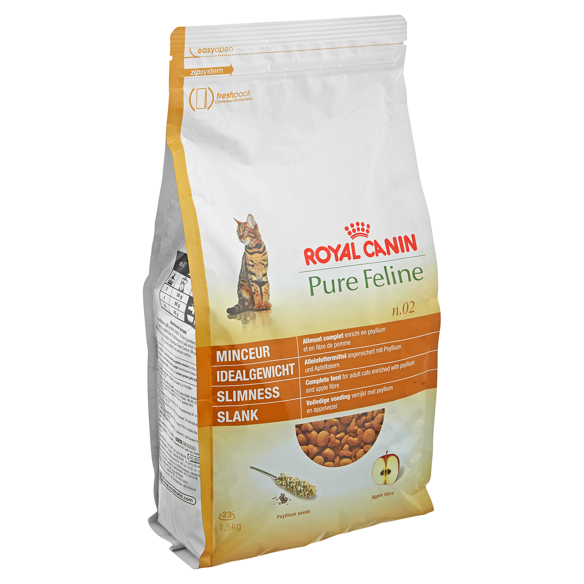 Katzentrockenfutter "Pure Feline" No. 2 Idealgewicht 1,5 kg + product picture