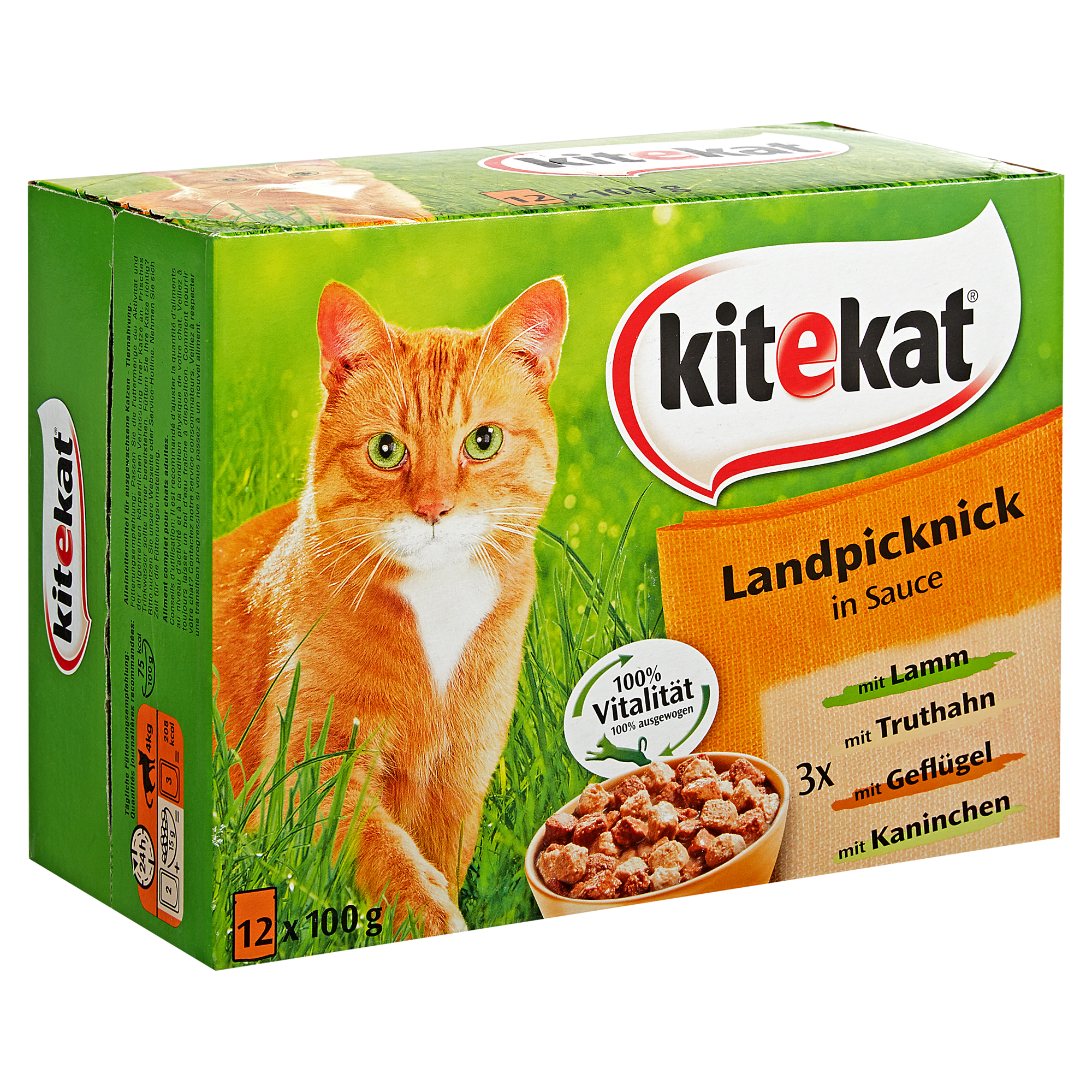Katzennassfuttermix "Landpicknick" 12x 100 g + product picture
