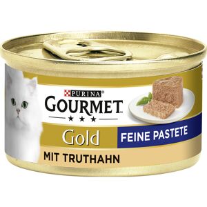 Katzenfutter 'Gourmet Gold Feine Pastete' Truthahn 85 g