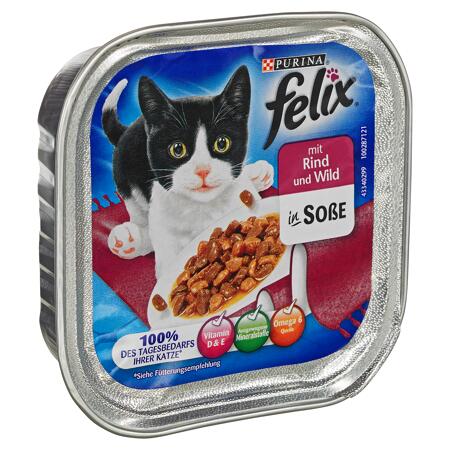 2. Bild von Katzennassfutter Rind & Wild in Soße 100 g