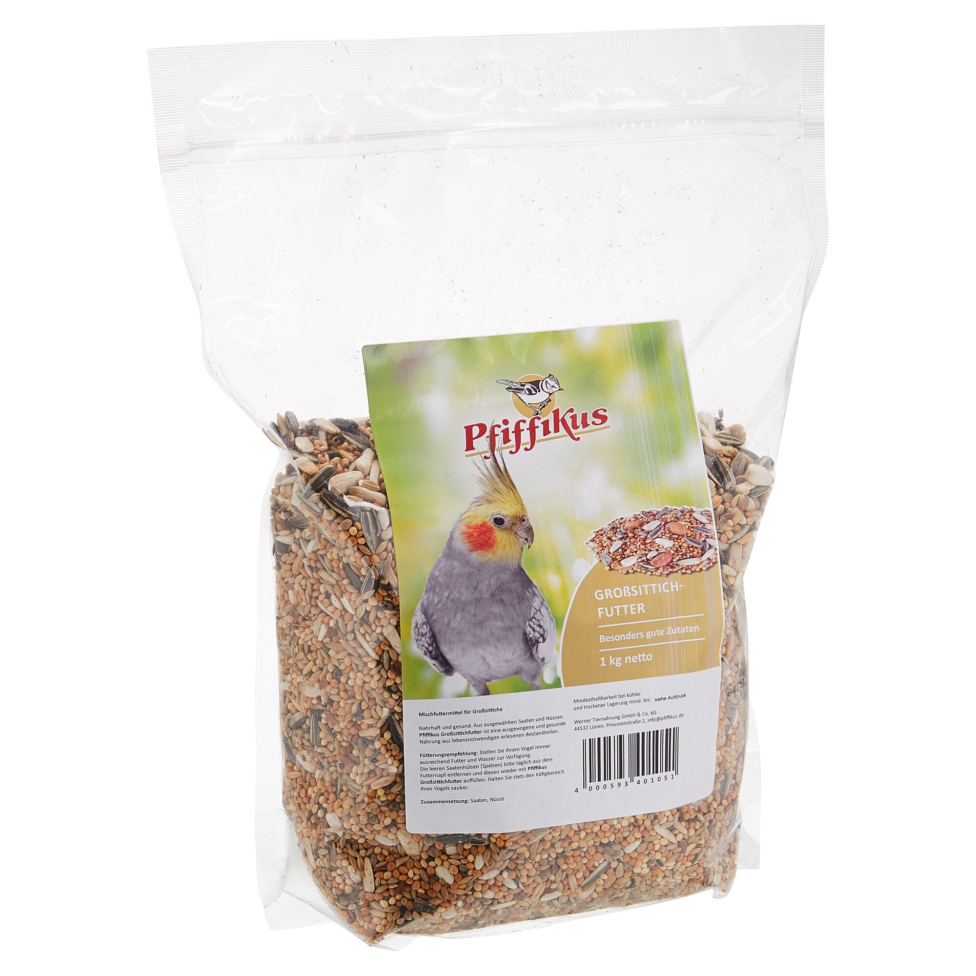 Pfiffikus Großsittichfutter 1 kg