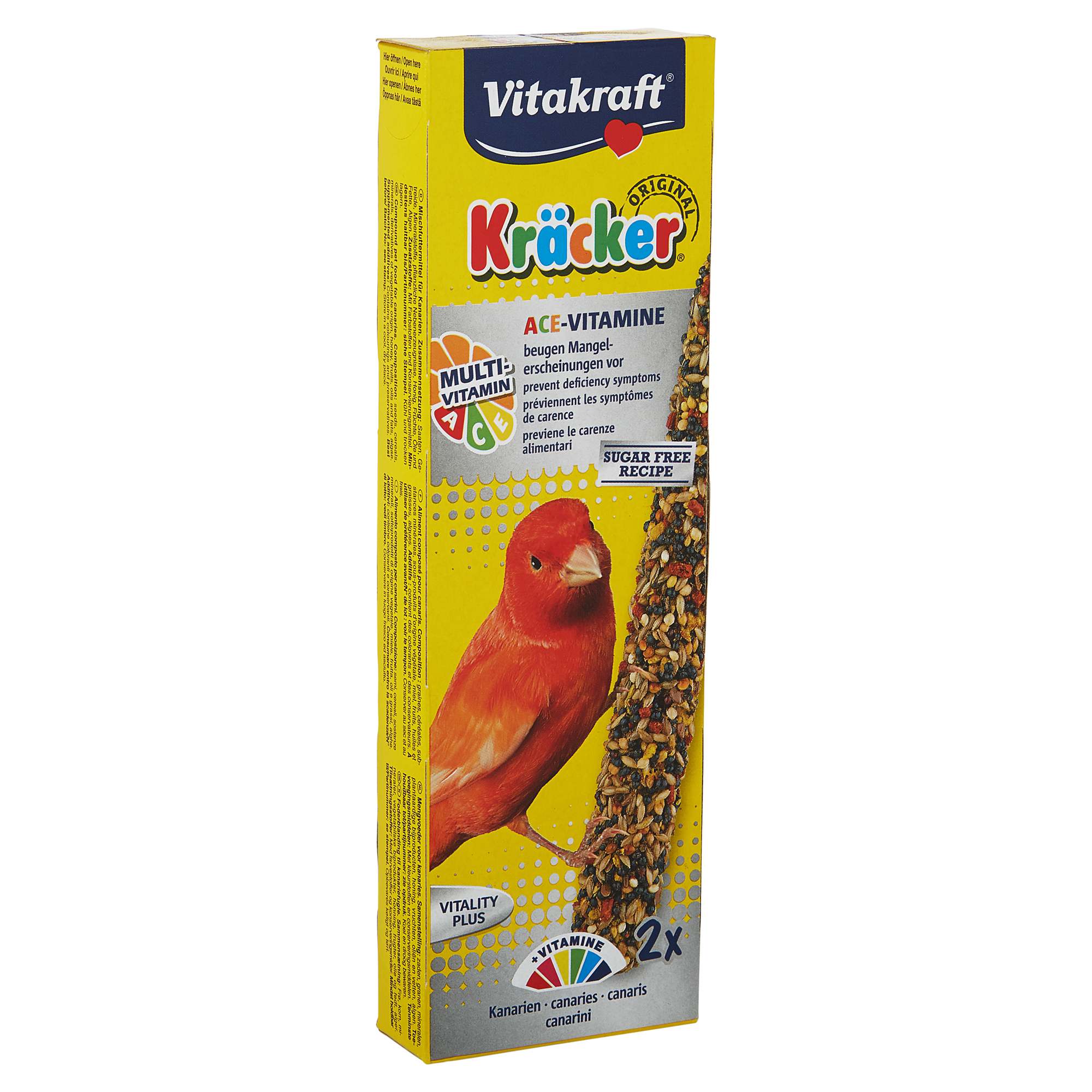Vogelfutter Kräcker® Original Multivitamin 2 Stück für Kanarienvögel + product picture