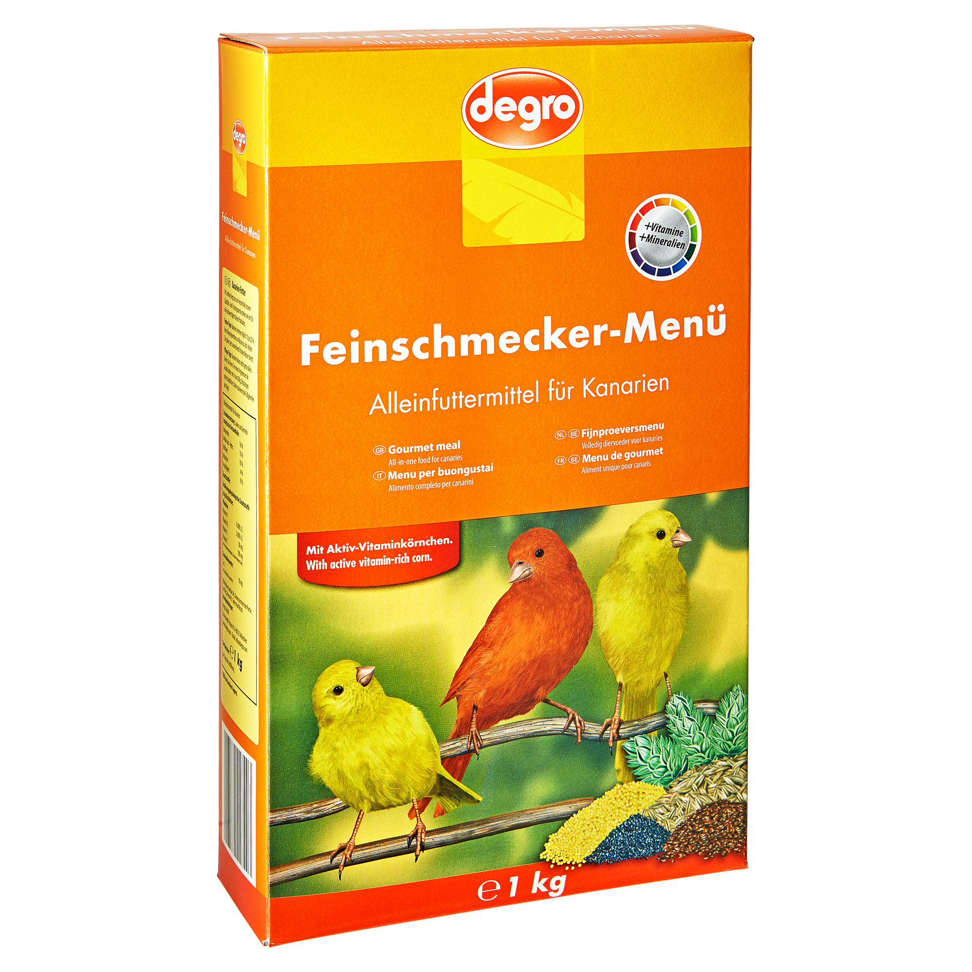 Kanarienfutter "Feinschmecker-Menü" 1 kg + product picture