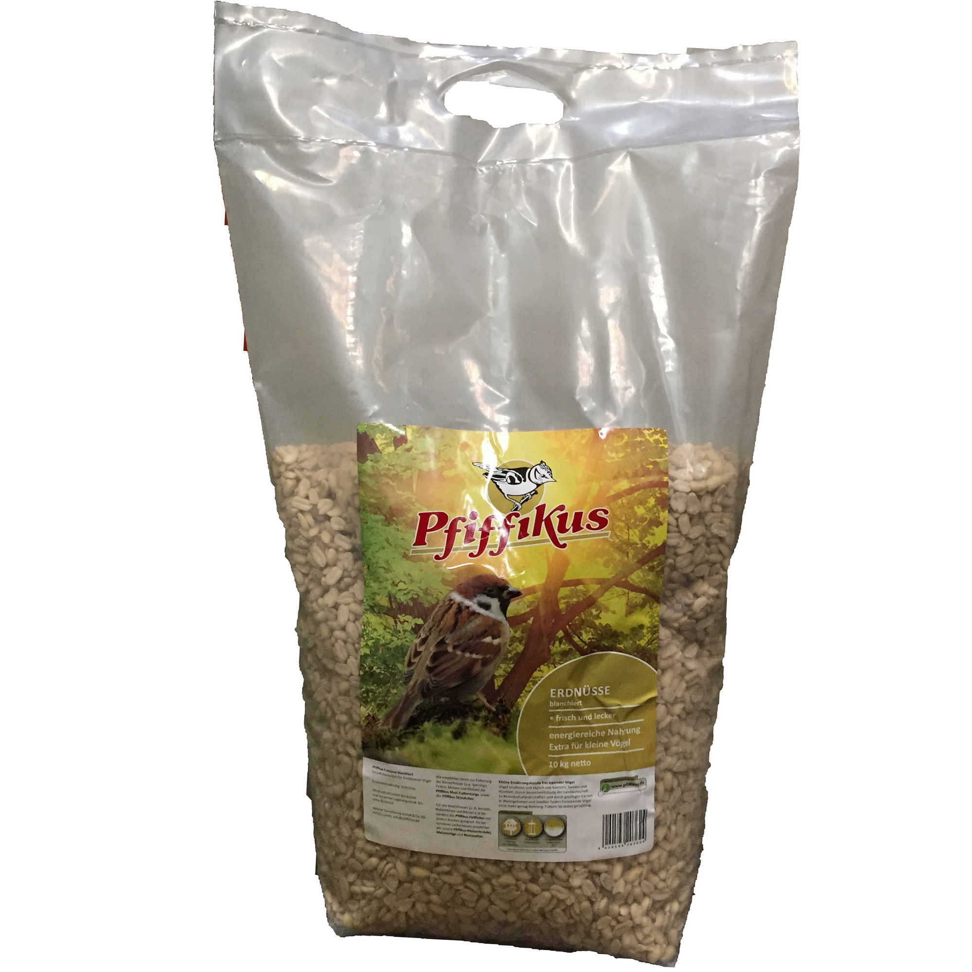 Erdnüsse blanchiert 10 kg, mit Tragegriff + product picture