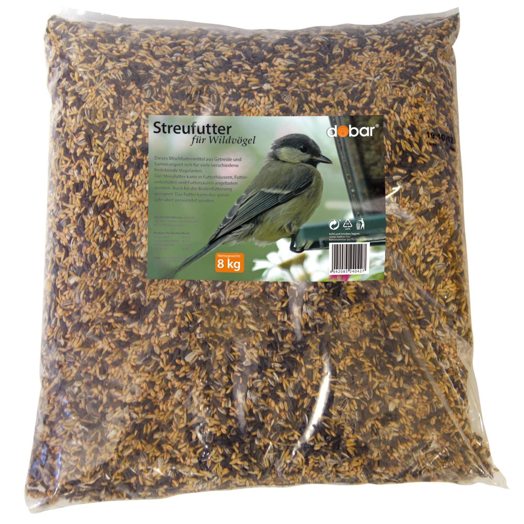 Dobar Streufutter für Wildvögel, 8 kg