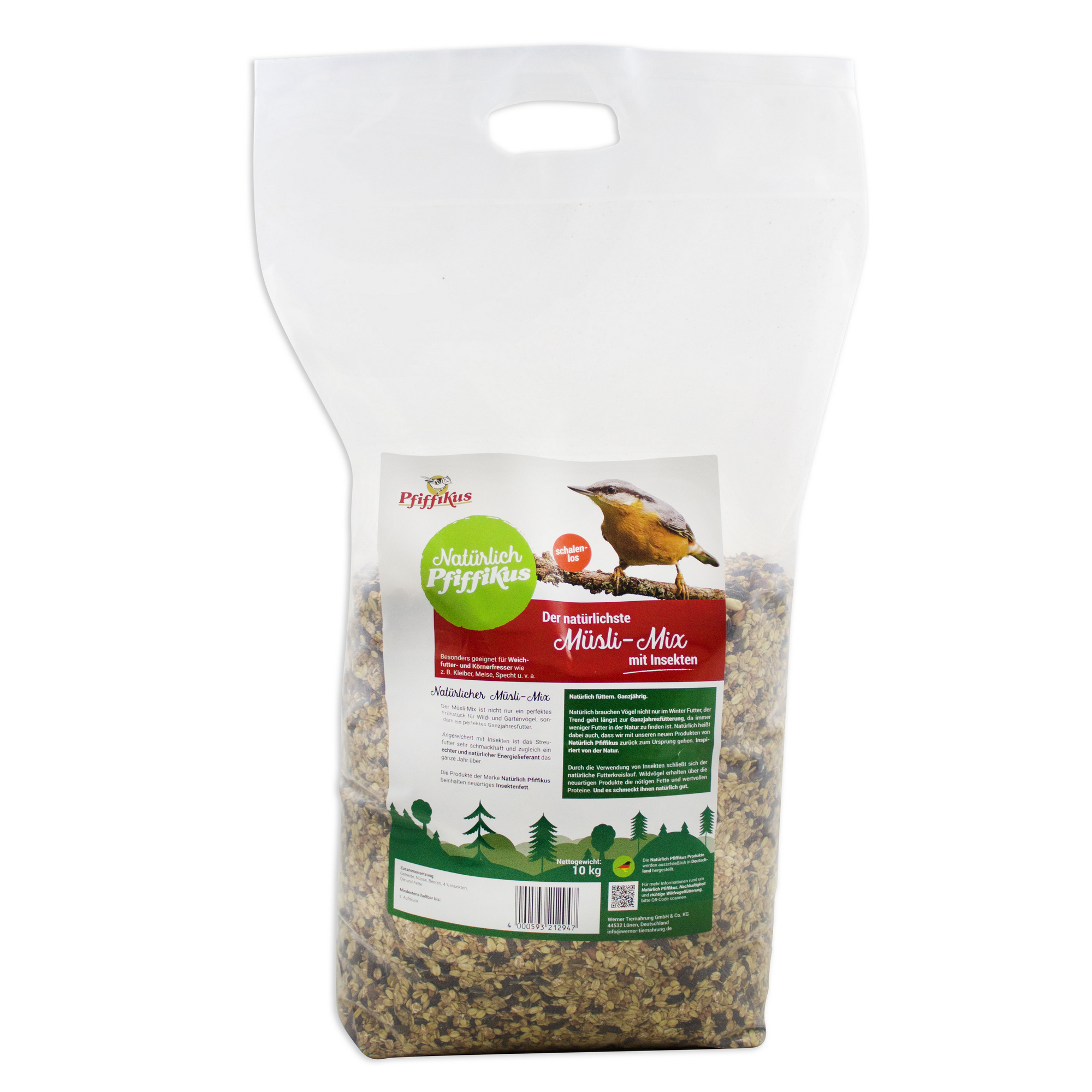 Müsli-Mix mit Insekten 10 kg