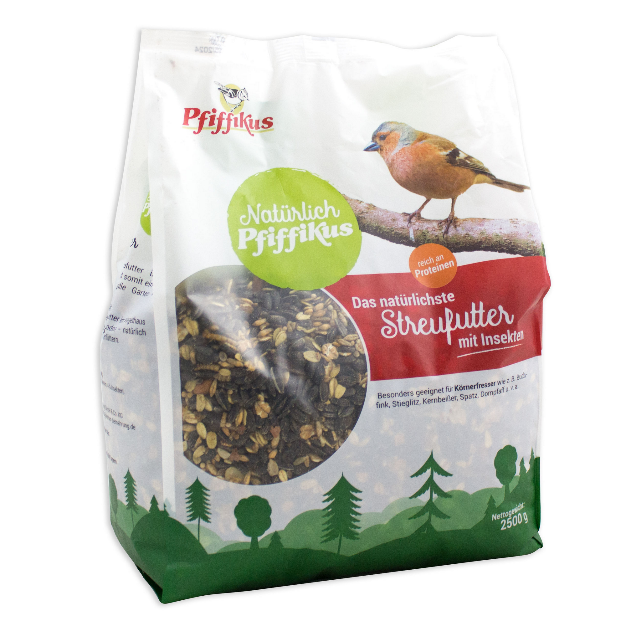 Streufutter mit Insekten 2,5 kg