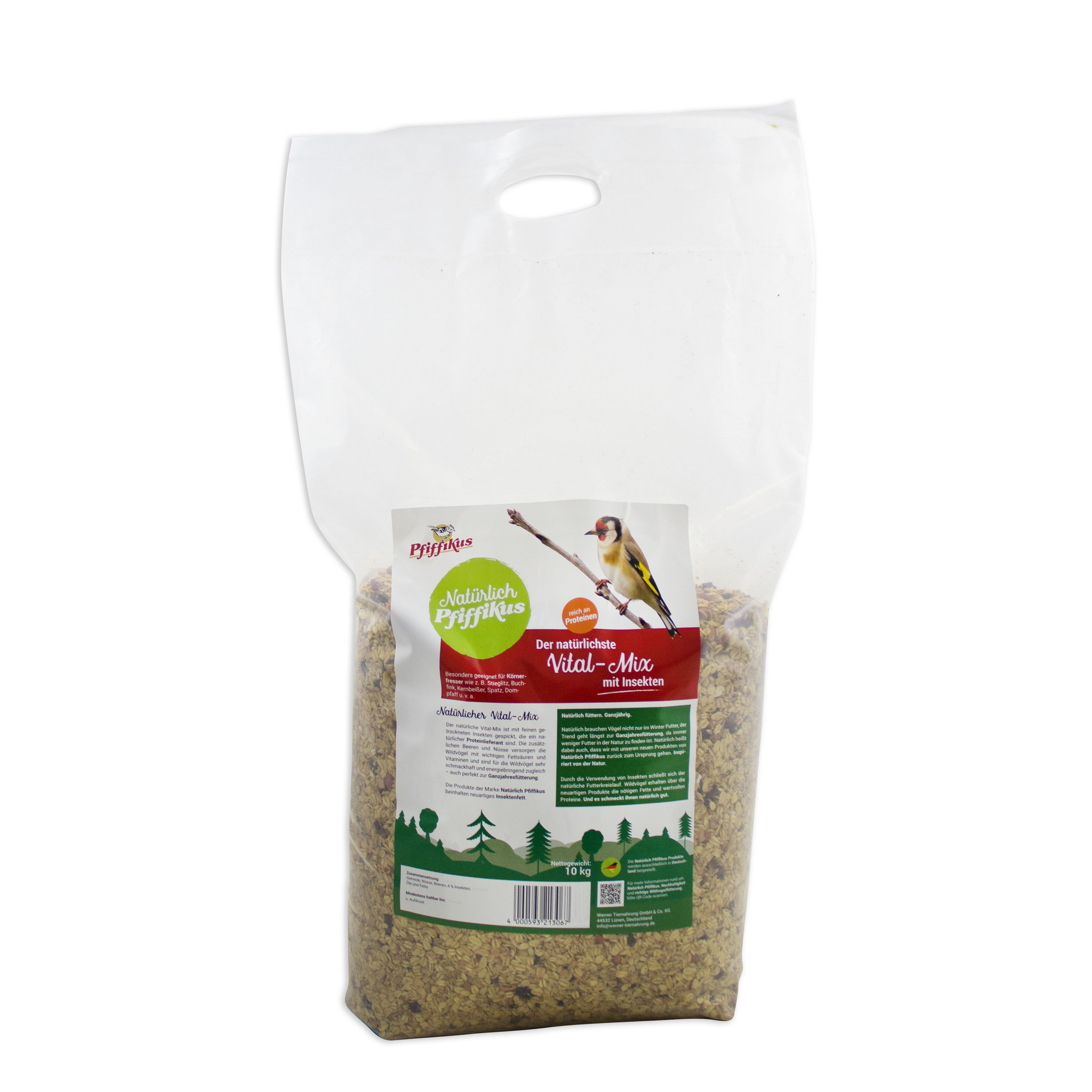 Vital-Mix mit Insekten 10 kg