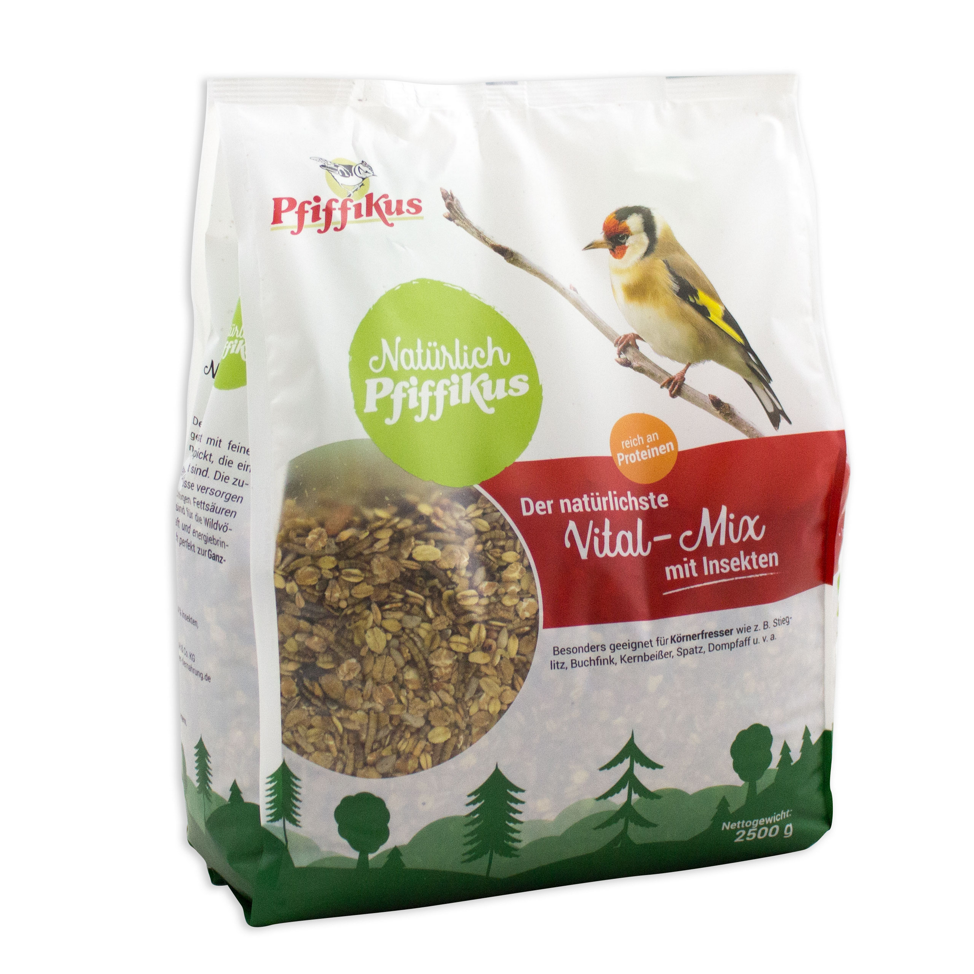 Vital-Mix mit Insekten 2,5 kg