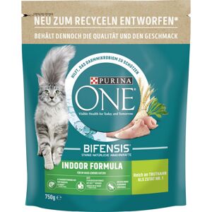 Katzenfutter 'Purina One Bifensis' Adult Truthahn 750 g