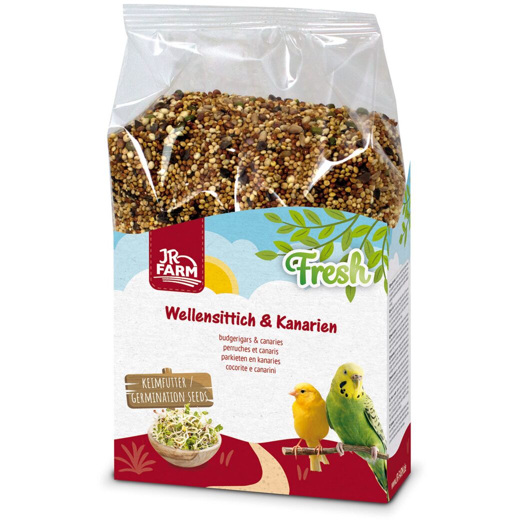Vogelsnack 'Birds Keimfutter Wellensittich & Kanarien' 1 kg