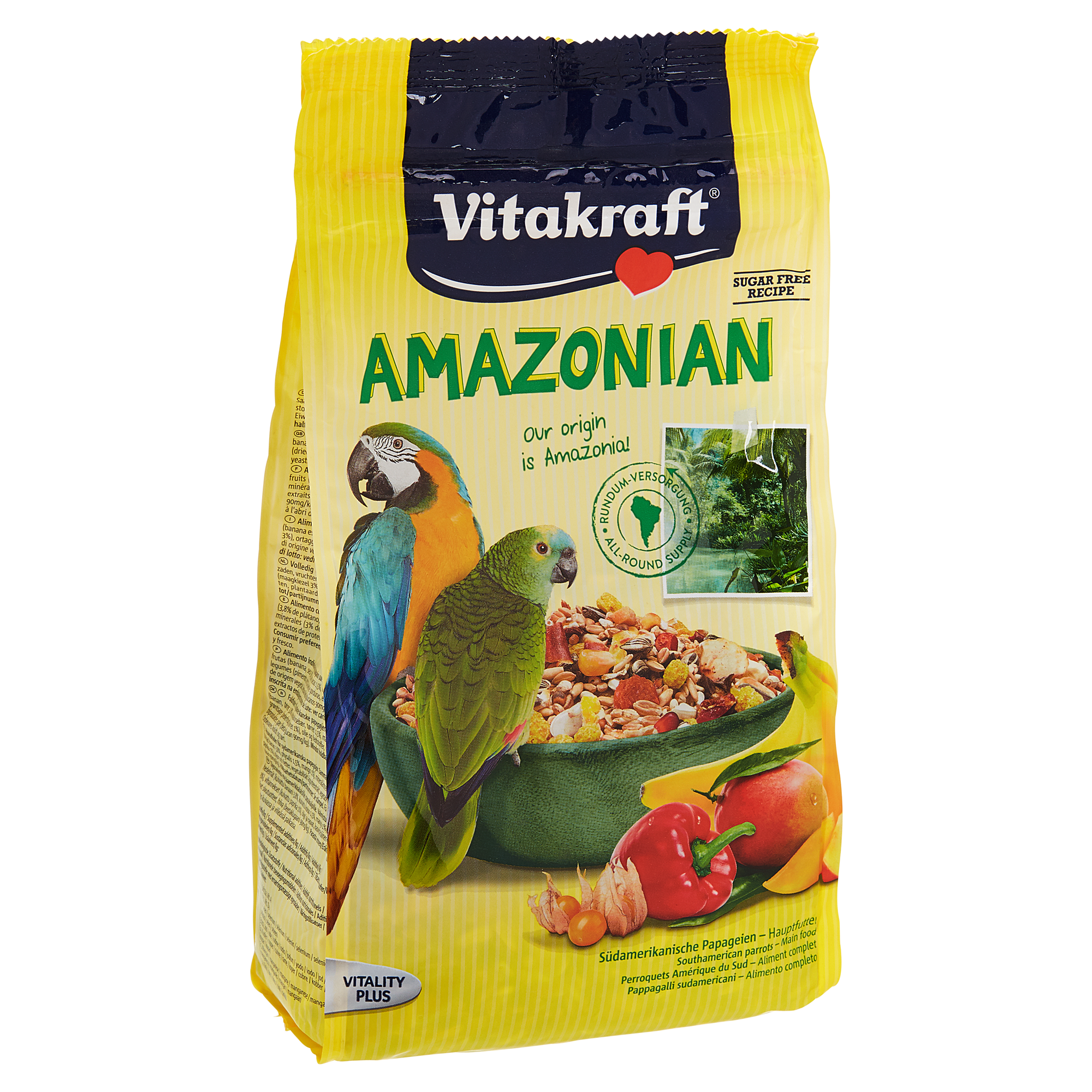 Vogelfutter "Amazonian" für südamerikanische Papageien 750 g + product picture