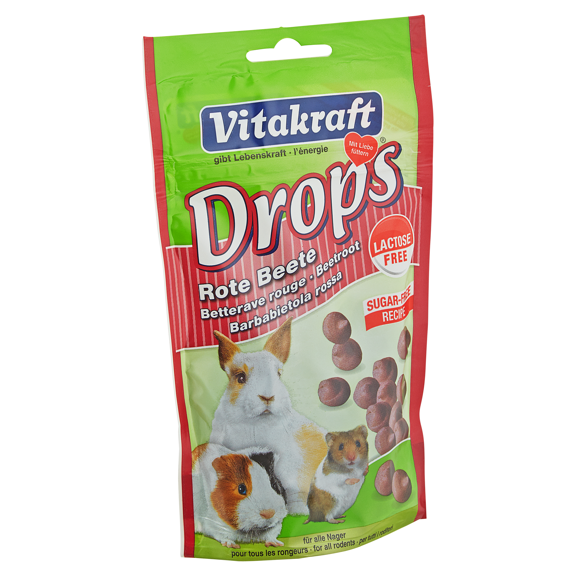 Drops für Nagetiere 75 g Rote Beete + product picture