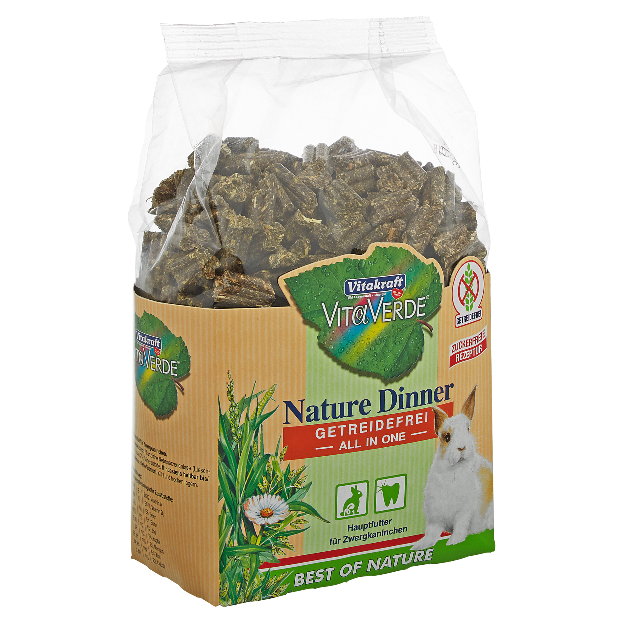 Nagetierfutter "Vita Verde" Nature Dinner All in one für Zwergkaninchen 800 g + product picture