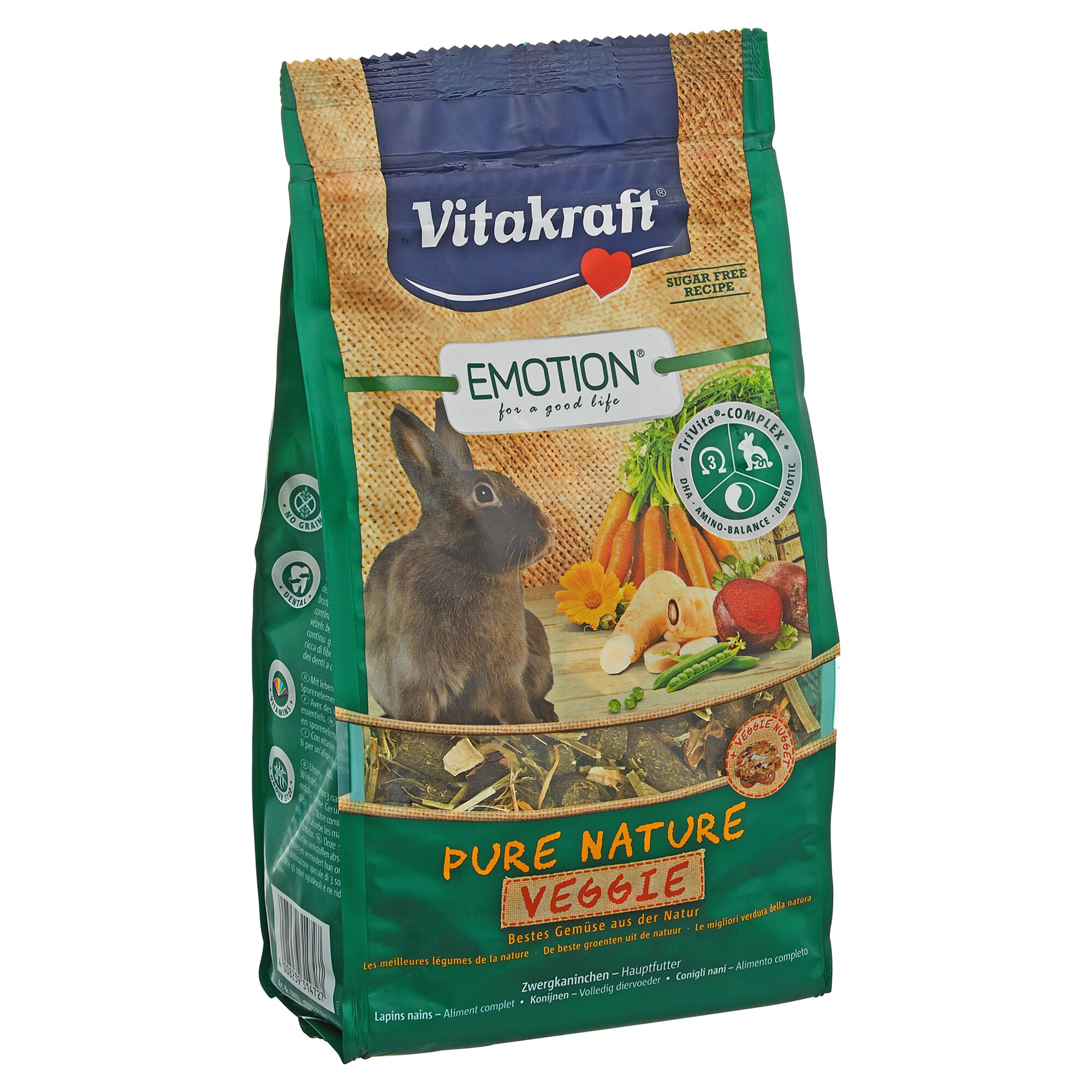 Vitakraft Pure Nature Veggie Zwergkaninchenfutter