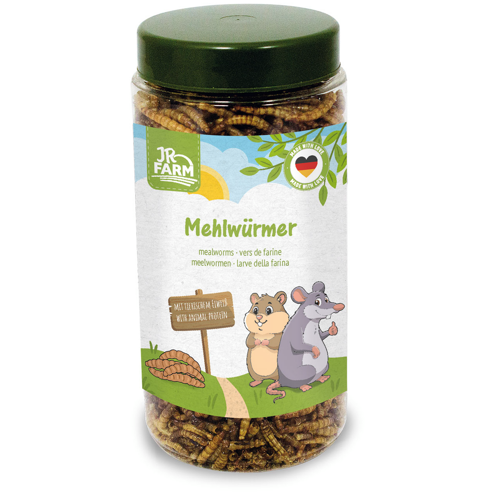 JR Farm Snack für Nager 'Mehlwürmer in der Dose'