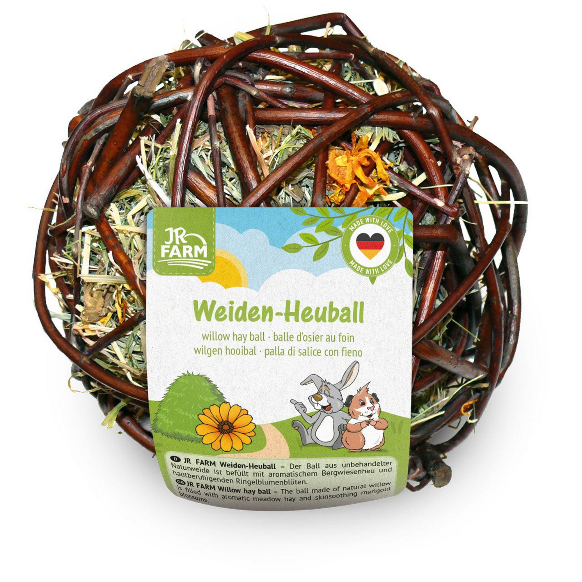 JR Farm Snack für Nager 'Weiden-Heuball' 80 g