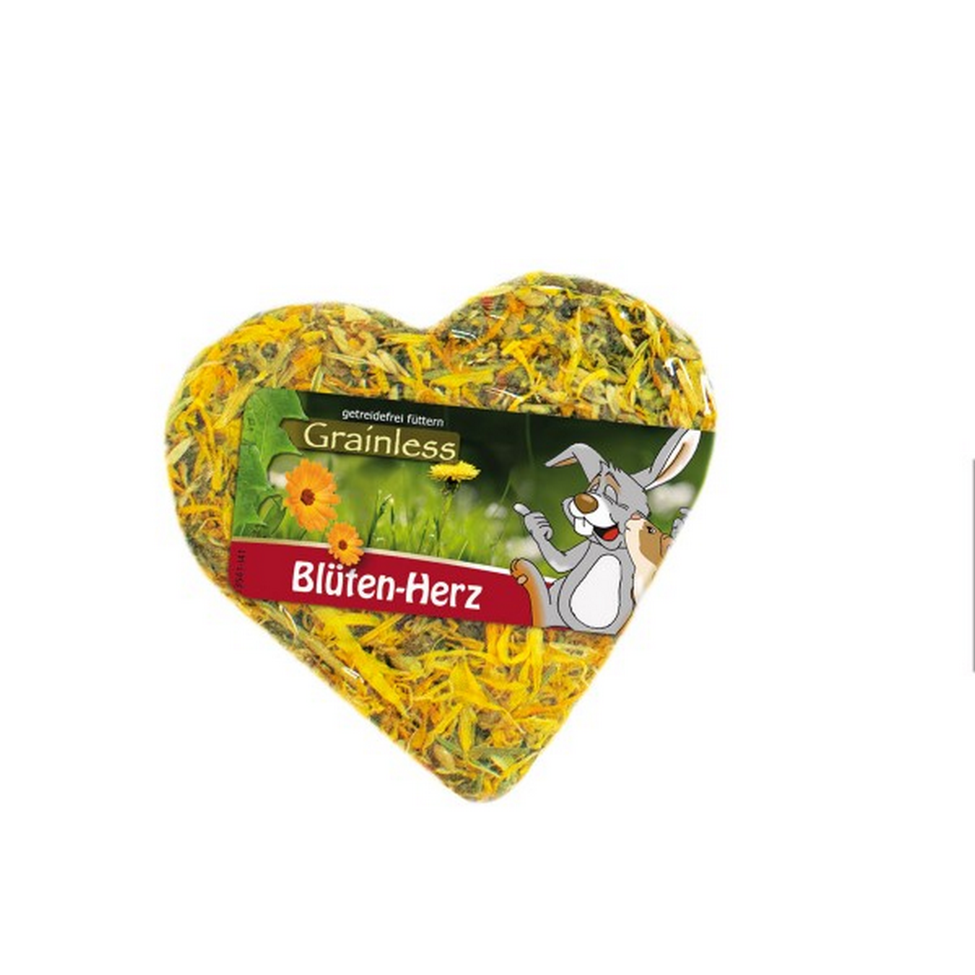 Nager-Ergänzungsfutter 'Grainless Blüten-Herz' 90 g + product picture