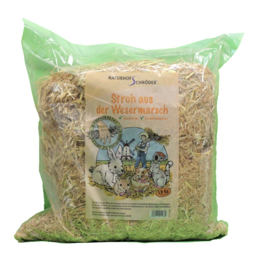 Stroh aus der Wesermarsch 1,5 kg