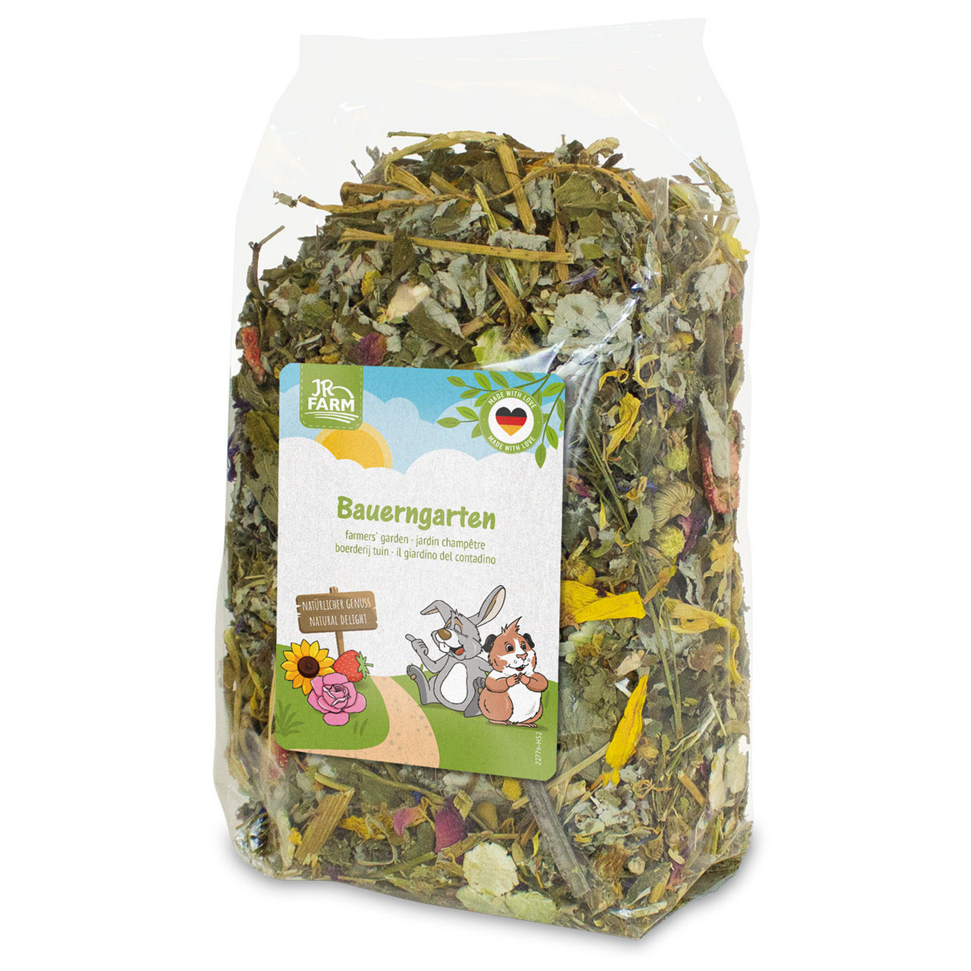 JR Farm Snack für Nager und Zwergkaninchen 'Bauerngarten' 150 g