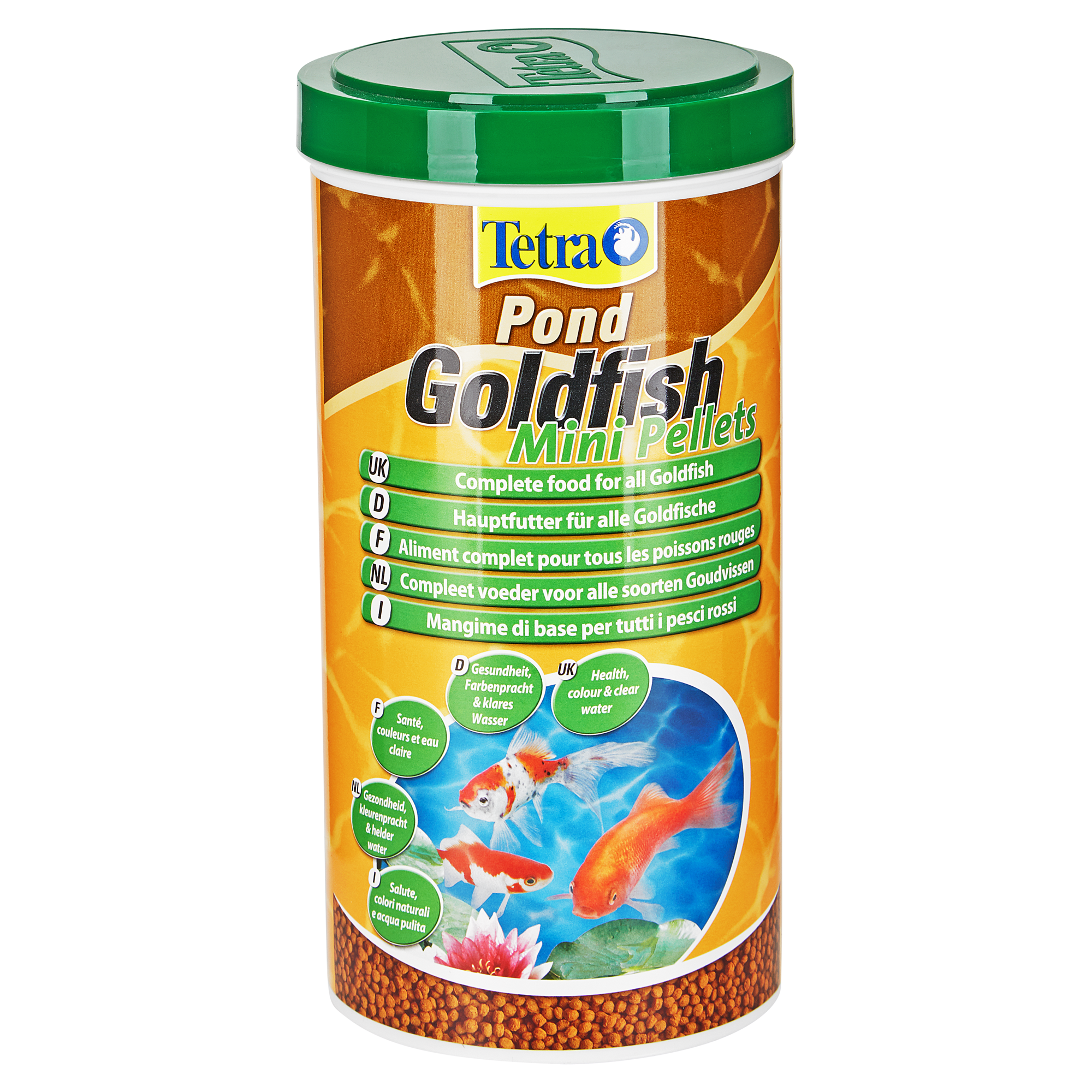 Fischfutter "Pond" Goldfish Mini Pellets 350 g + product picture