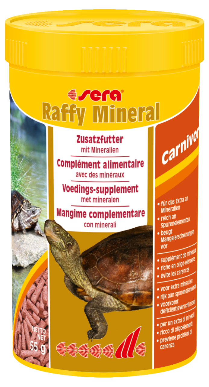 Reptilienfutter "Raffy Mineral" Zusatzfutter 0,055 kg + product picture