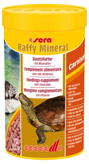 Reptilienfutter "Raffy Mineral" Zusatzfutter 0,055 kg