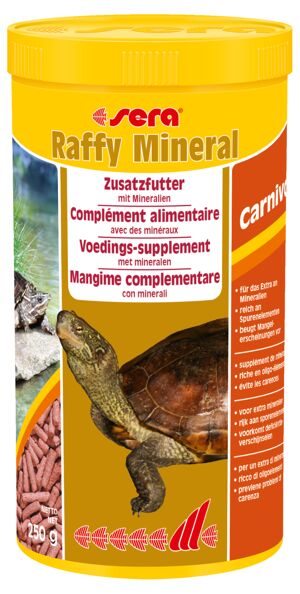 Reptilienfutter "Raffy Mineral" Zusatzfutter 0,25 kg
