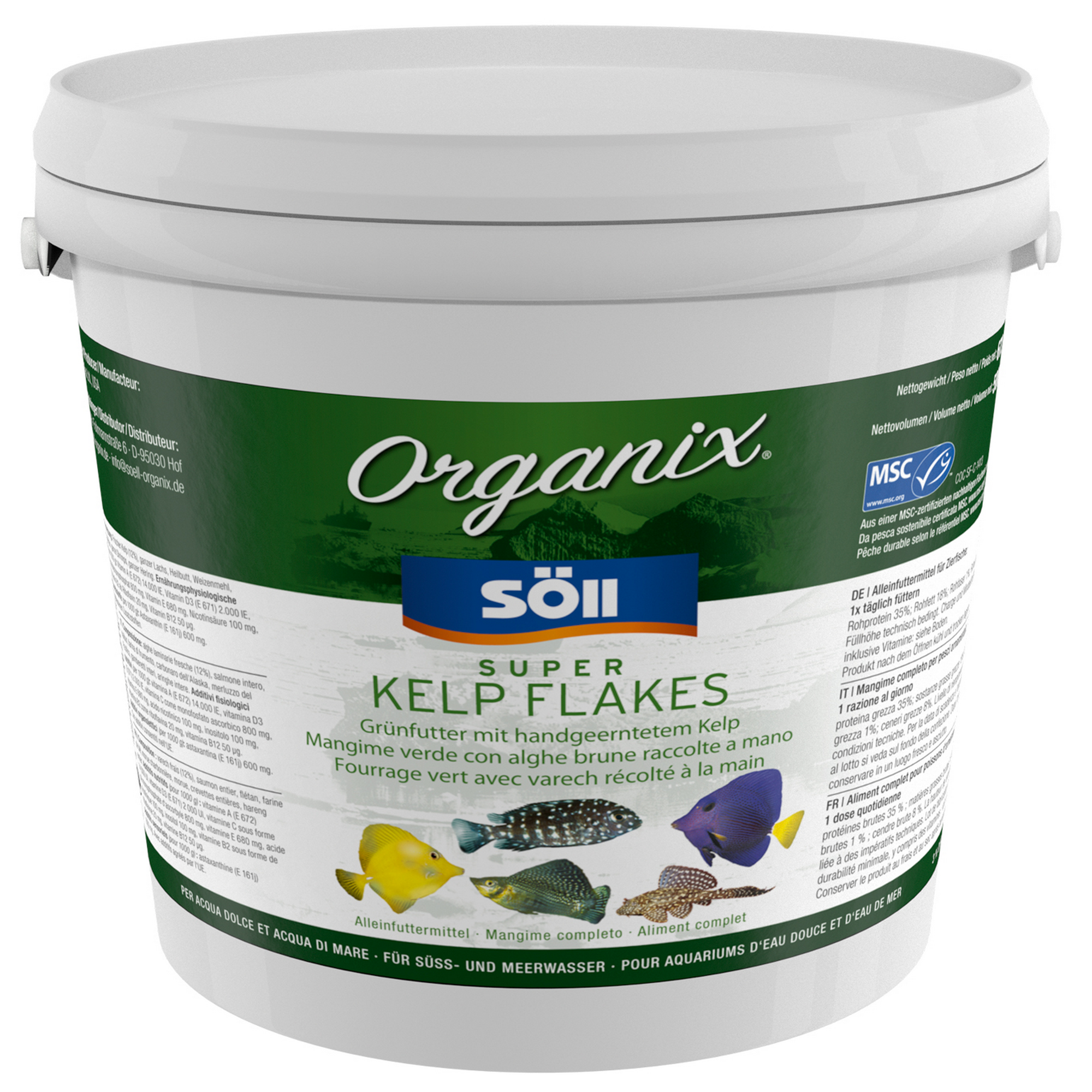 Organix Super Kelp Flakes 5 l + product picture