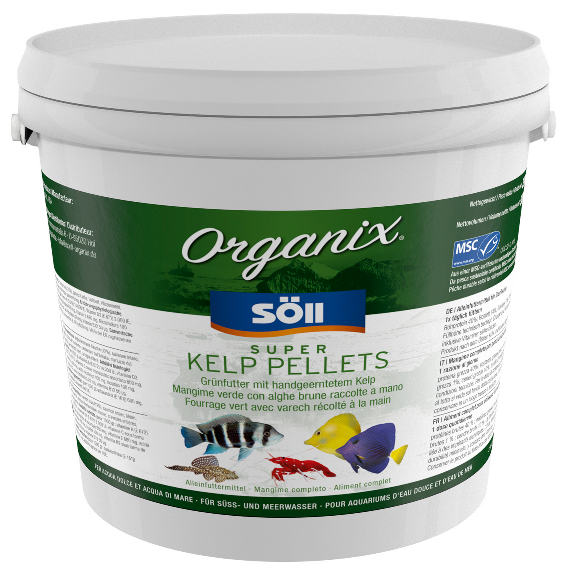 Organix Super Kelp Pellets 5 l + product picture