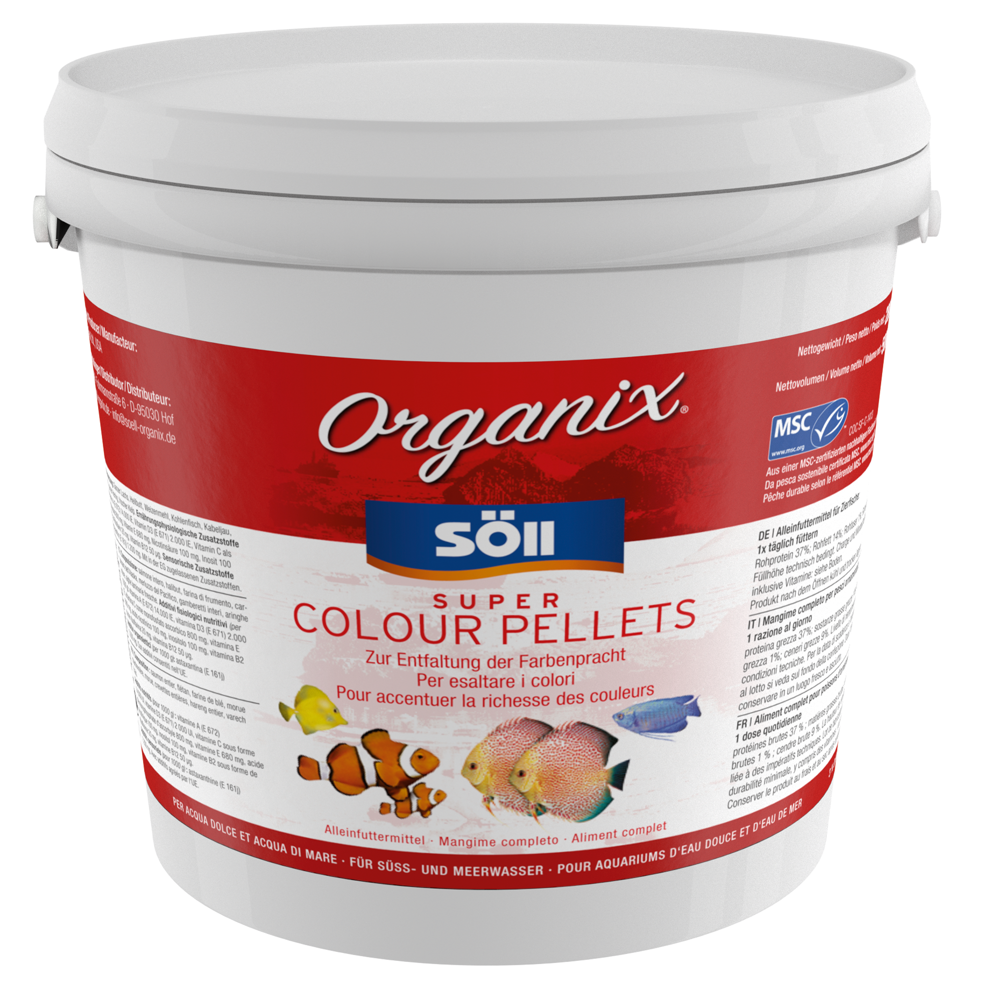 Organix Super Colour Pellets 5 l + product picture