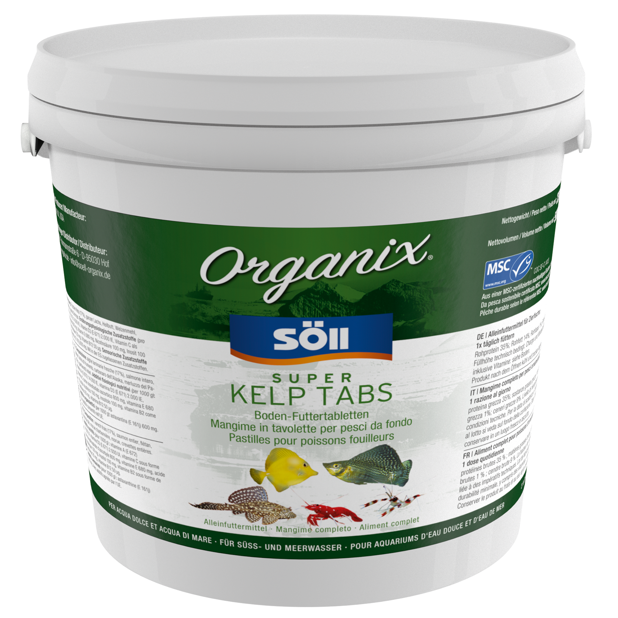Organix Super Kelp Tabs 5 l + product picture