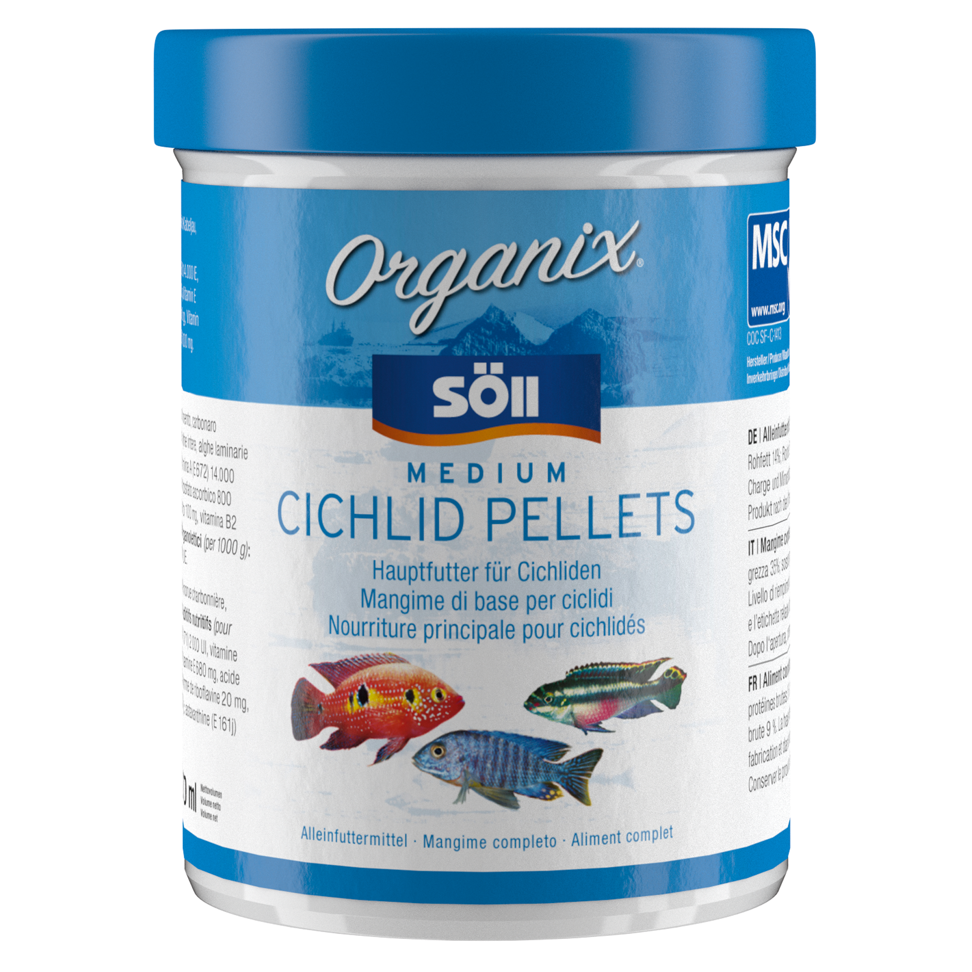Söll Organix Cichlid Pellets Medium