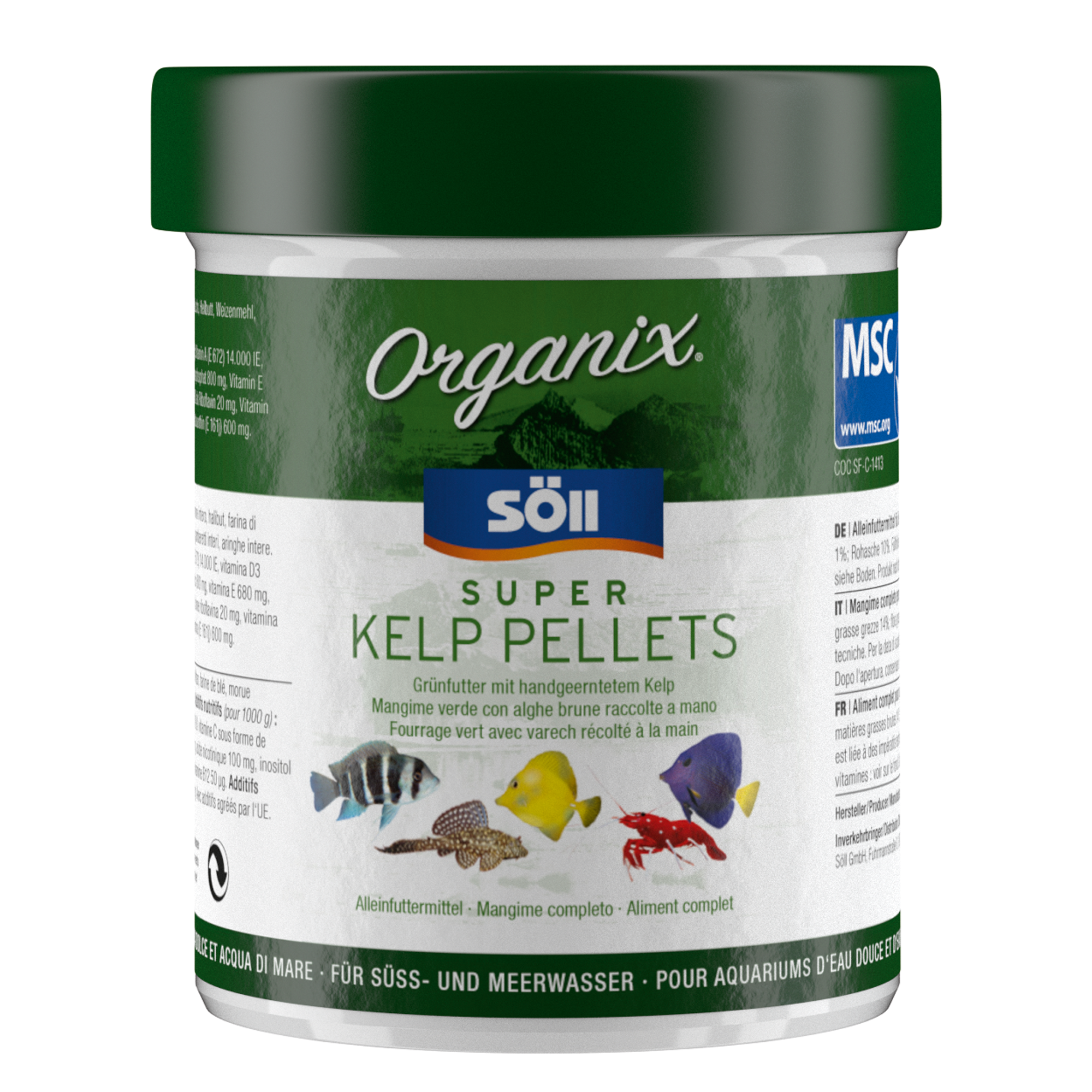 Organix Super Kelp Pellets 130 ml + product picture