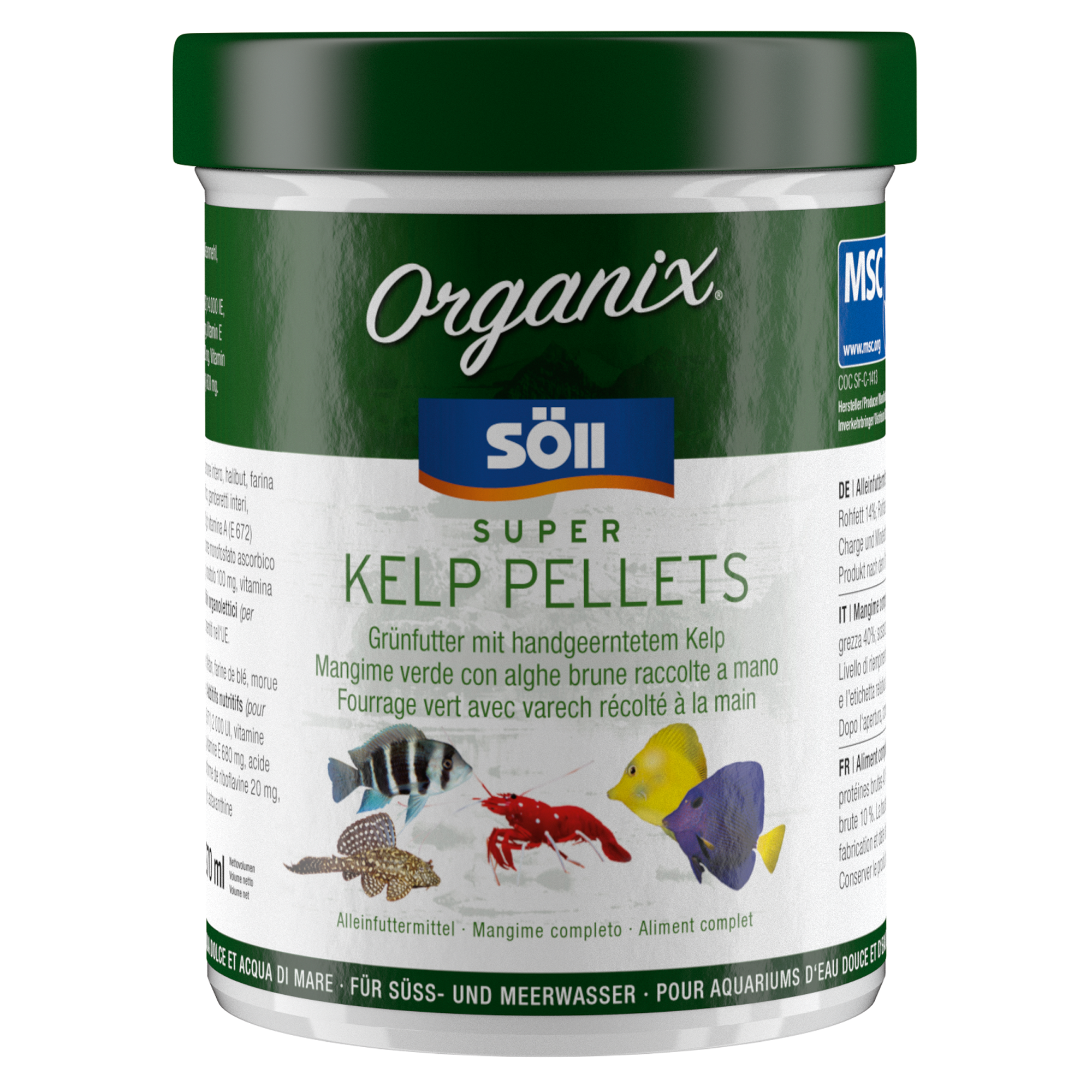 Organix Super Kelp Pellets 270 ml + product picture