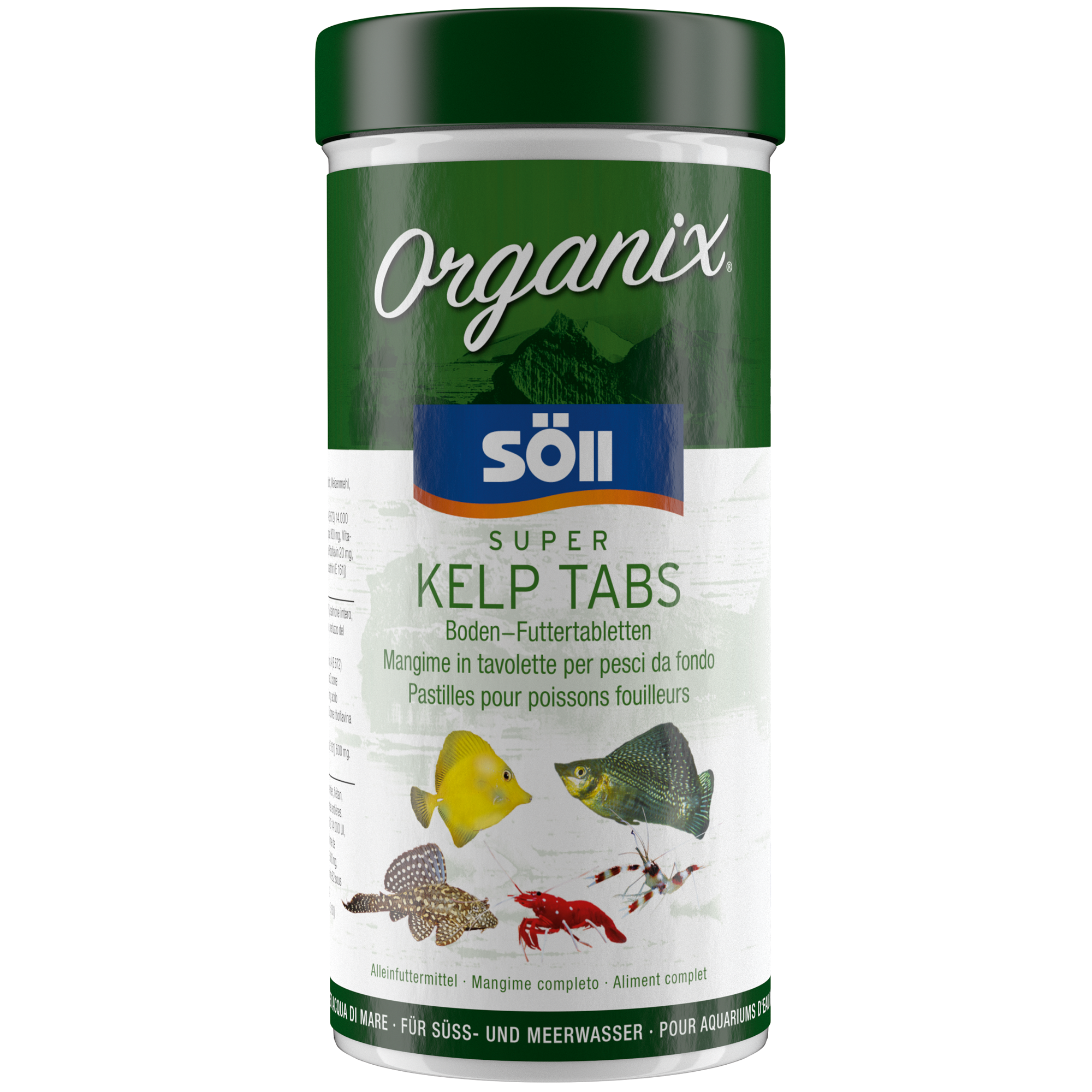 Organix Super Kelp Tabs 490 ml + product picture